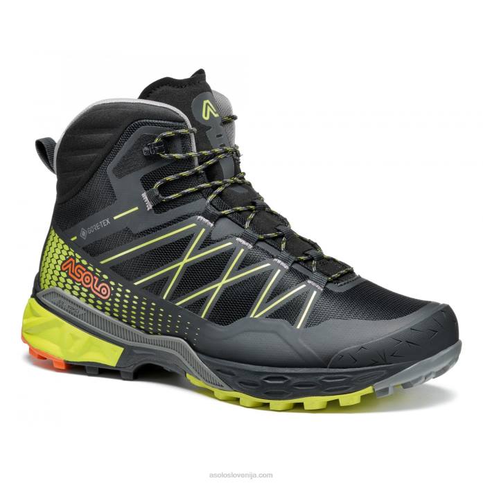 črna/varnostno rumena Asolo tahoe mid gtx men J26R112